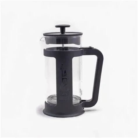 black french press